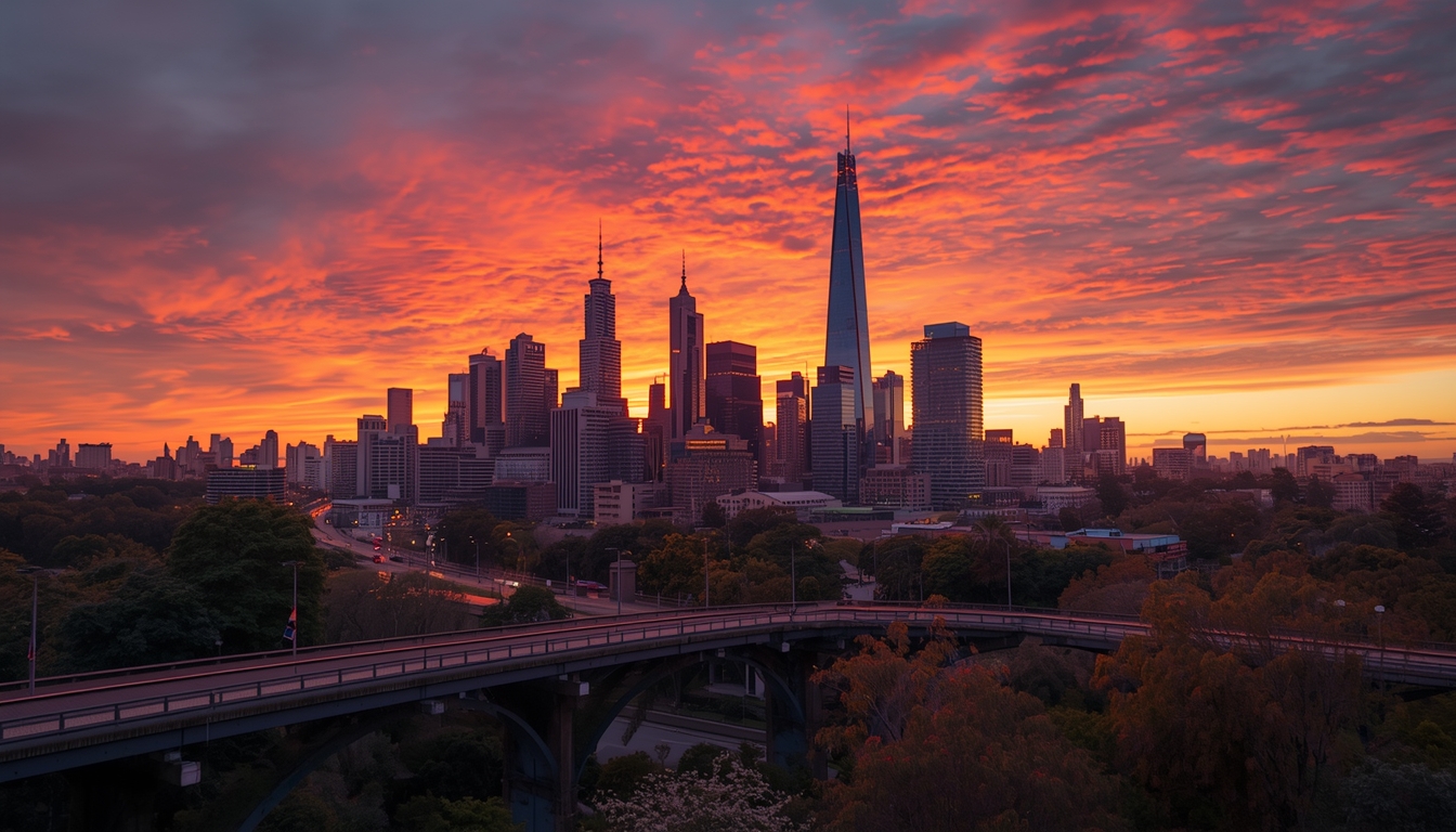 Lovelyaineckux sunrise walk in Melbourne